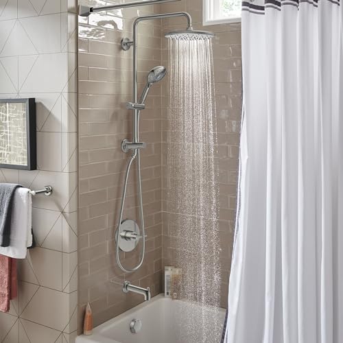 American Standard 24" Spectra Versa Shower System, Rain Head,Brushed Nickel - color: Brushed Nickel