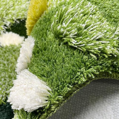 Moss Area Rugs, 3D Grass Moss Runner Rug for Laundry Room Soft Shag Non Slip Washable Bath Rugs Mats for Bedroom Living Room Kids Playroom Hallway Kitchen 55''x27.5'' - color: Moss Rug E