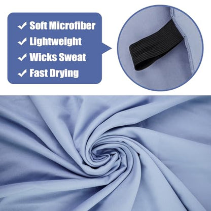 Microfiber Camping Towel for Face Quick Dry Lightweight Small Travel Body Beach Swimming Cycling Fishing Hiking Backpacking Towels(Navy Blue, 2 Pack S) - color: Navy Blue, size: 2 Pack S