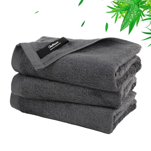 Wash Cloths 3 Pack,Super Soft Face Towels for Sensitive Skin,13''x13'',Grey | 100% Viscose,Gently Wash Face and Body,Breathable,Absorbent,Easy Rinsed,Fast Dry,Hanging Loop,Face Cleans,Bathroom,Travel Use - color: Grey, size: 13x13 inch-3 Pack