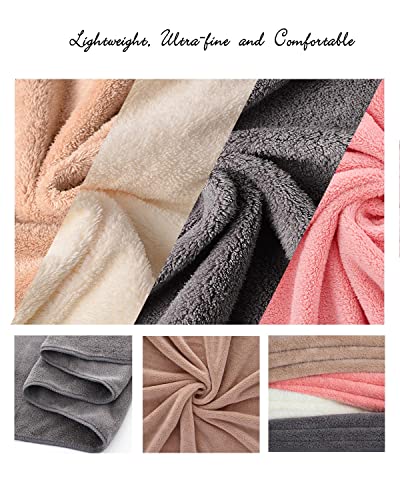 Lumimi Towel Set of 8 Very Soft Microfiber 4 Bath and 4 Hand Towels Quick Dry Light Weight for Bathroom Gym Salon, 8 Pack Multicolour A - color: Multicolour a, size: 4 Bath + 4 Hand