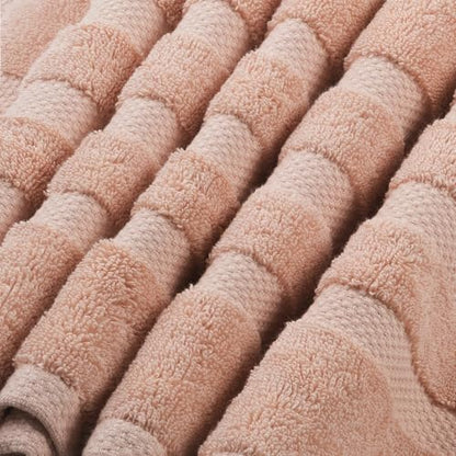 SOFE H&L | Olea Luxury Turkish Cotton Hand Towels Set of 4 Blush | Premium, Soft, Durable, Absorbent | Hotel Quality Plush Towels and Thick Towel Sets - color: Blush, size: Set of 4 (4 Hand Towels)