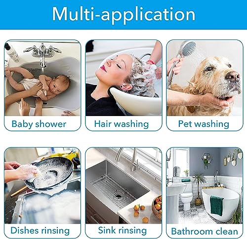 Sink Faucet Shower Sprayer Attachment Shower Head with 5 Adapters - color: 5 Adapters