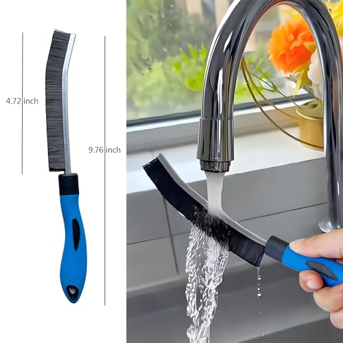 Gap Cleaning Brushes,Small Conner Crevice Cleaner Essentials Home Cleaning | Crevice Brushes for Women Men, Hard Bristle Small Space Scrub for Household House Bathroom Kithen Window Shower Sink - color: 6pcs New Model