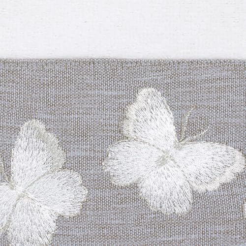 Avanti Linens - Washcloth, Soft & Absorbent Cotton Towel (Yara Collection, White) - color: Yara White, size: Washcloth