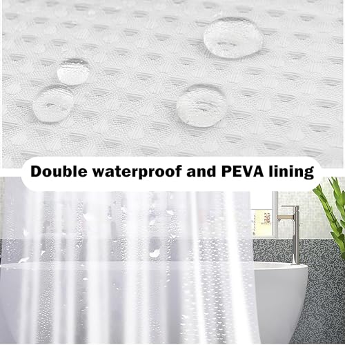25 PCS White Bathroom Accessories Set丨Shower Curtain Bathroom Accessory | All-in-One Kit with Shower Curtain,rug,Trash Can,Toothbrush Holder,Toilet BrushSoap Dispenser,Toothbrush Cup,etc for Home - color: White