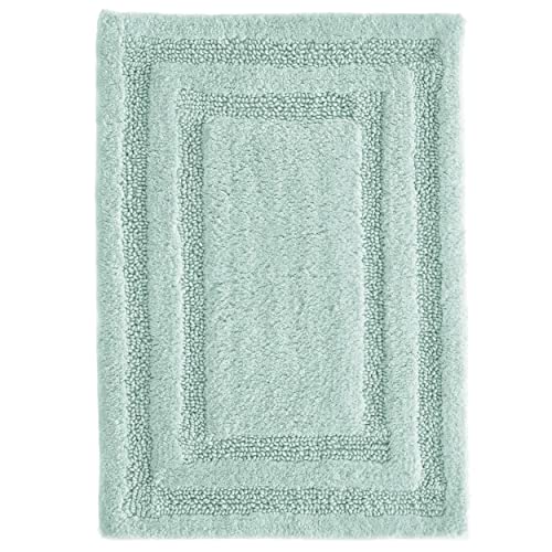 Tommy Bahama - Bathroom Rugs, Cotton Bath Mat, Highly Absorbent, Coastal Inspired Design (Isla Turquoise, 2 Piece) - color: Turquoise, size: 17 x 24 inches, 21 x 34 inches