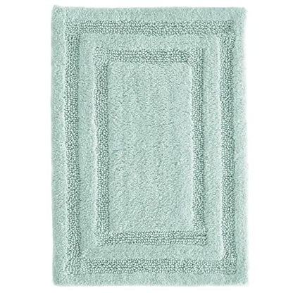 Tommy Bahama - Bathroom Rugs, Cotton Bath Mat, Highly Absorbent, Coastal Inspired Design (Isla Turquoise, 2 Piece) - color: Turquoise, size: 17 x 24 inches, 21 x 34 inches