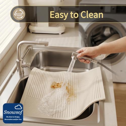 Dish Drying Mat - Absorbent Countertop Mat for Coffee Maker, Dish Rack (12''16'') - color: 05
