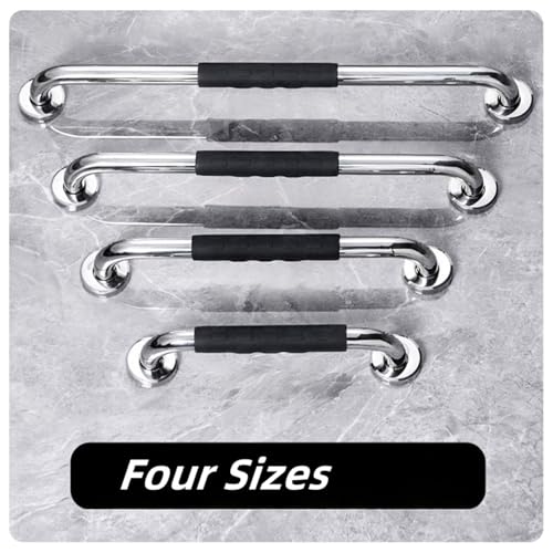 Grab Bar for Bathtub Shower Handles Bathroom Safety Bar Bathtub Anti Slip Handrail for Handicap Elderly Seniors and Disabled - size: 15.7inch