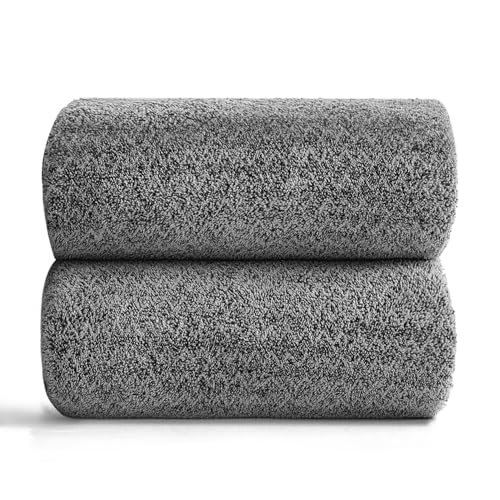 Ycosy Grey Hand Towels Set 16x31 Inches,Soft Microfibers Bathroom Towel Set 2 Pack,Highly Absorbent Quick Dry Luxury Towel Hotel Spa Gym Hand Towel Collection for Bathroom - color: Grey, size: 2-Piece Hand Towel