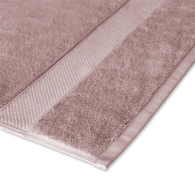 Maisonette Loft Egyptian Cotton Turkish Hand Towels - Soft, Absorbent Washcloths for Face - Ideal Quick Dry Small Towel Wash Cloth Set for Bathroom - (13" x 13", 6 Pack) - Pink (Dusty Rose) - color: Dusty Rose, style: Washcloths Set of 6
