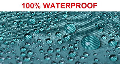 Elegant Comfort Heavy Duty Weight Waterproof Clear Shower Curtain Liner, 72" x 72 inches Long Shower Liner for Bathroom with 3 Bottom Magnets and Rust Proof Grommets (2 Pack)