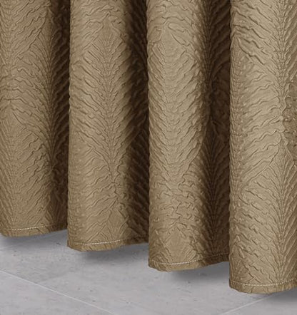 Ombre Brown Shower Curtain for Bathroom, Farmhouse Bath Curtain 72x72 - color: Ombrebrown, size: 72"W x 72"L (Pack of 1)