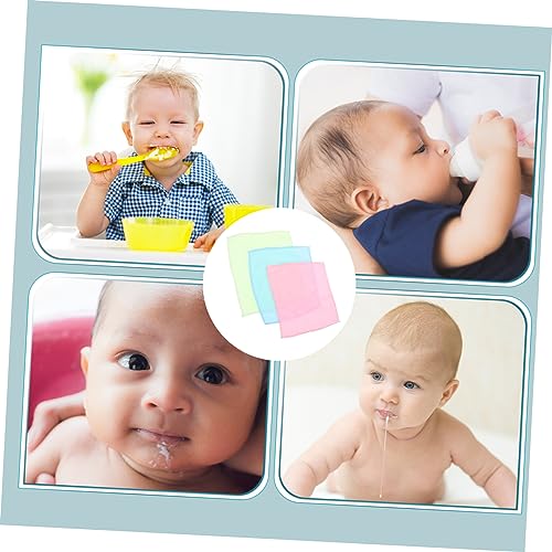 Healifty 10pcs Microfiber Hand Towels Fast Dry Absorbent Washcloths for Face and Bathroom Soft Fade Resistant Cleaning Cloths