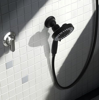 Magnetic Shower Head Holder for BOZYBO 460311 Shower Head Combo(Black) - color: Black