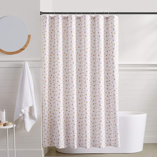 Shower Curtain Rod 31-80 in Adjustable Curtain Rod No Drilling Black Tension Shower Rod Stainless Steel for Bathroom Room Divider - color: Black, size: 31"-80"