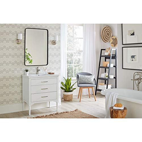 Progress Lighting P2131-104 Replay Bath & Vanity, 1-Light, Polished Nickel - color: Polished Nickel, size: 1-Light