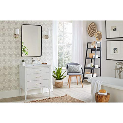 Progress Lighting P2131-104 Replay Bath & Vanity, 1-Light, Polished Nickel - color: Polished Nickel, size: 1-Light