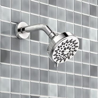 Moen Ignite Chrome Five-function Shower Head With 2.5 GPM High-Pressure Spray, 20090 - size: Pack of 1