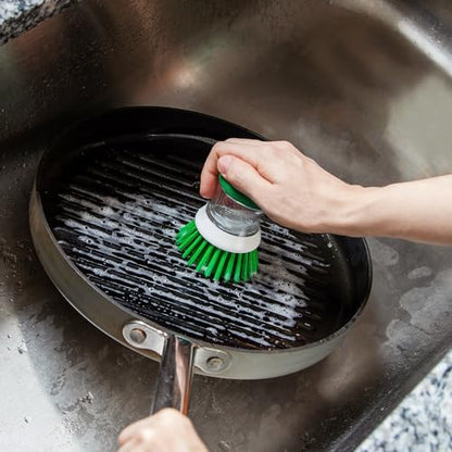 Libman Bottle & Dish Kitchen Brush Kit with Straw Cleaner, 4 Brush Styles | Kitchen scrub brush kit for bottles, dishes, and straws; 3 brushes plus straw cleaner. - style: Bottle & Dish Brush Kit