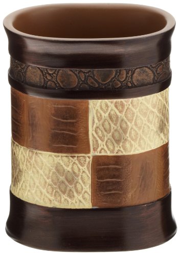 Popular Bath Resin Zambia Collection, Tumbler, Chocolate
