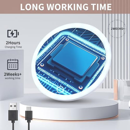 5X10X20X30X 3-Color Lighted Magnifying Mirror (White, 20X), SAI-621