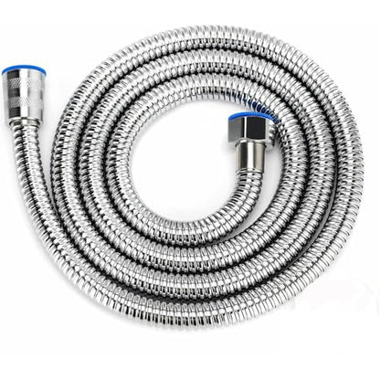 Shower Hose For Hand Held Shower Heads, 79 Inches Cord Extra Long Stainless Steel Hand Shower Hose, Ultra-Flexible Replacement Part with Brass Insert, Brushed Nickel