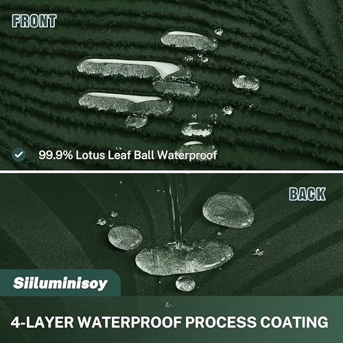 Siiluminisoy Extra Long Shower Curtain Dark Green 84 Inch Shower Curtain Boho Woven Fabric Tufted Leaves Textured Shower Curtains for Bathroom - color: Dark Green L, size: 72"W x 84"L (Pack of 1)