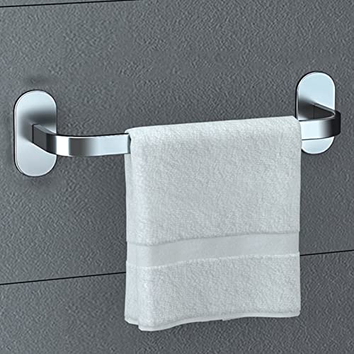 Towel Bar, Stainless Steel Single Towel Racks, Multiple Uses for Bathroom Kitchen Hand Towel Holder Dish Cloths Hanger Waterproof Wall-Mounted Towel Bar (Size : 35 * 9.2 * 4.8cm) - size: 35*9.2*4.8cm
