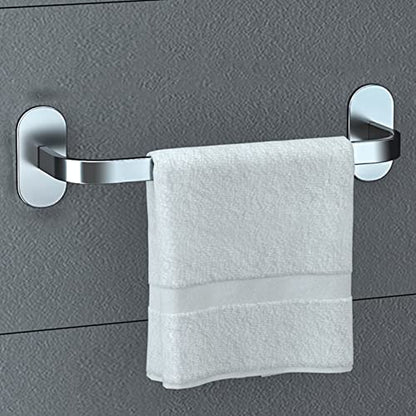 Towel Bar, Stainless Steel Single Towel Racks, Multiple Uses for Bathroom Kitchen Hand Towel Holder Dish Cloths Hanger Waterproof Wall-Mounted Towel Bar (Size : 35 * 9.2 * 4.8cm) - size: 35*9.2*4.8cm