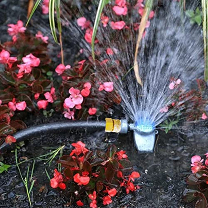 YOUHO Garden Hose Adapter 3/4 NTP Female x 3/4 GHT(F) Drip Irrigation Tubing to Faucet - Reusable Connector Fittings for Most Rain Bird, Orbit, Dig, Toro, Garden Extension Repair Fitting - size: 3/4 inch