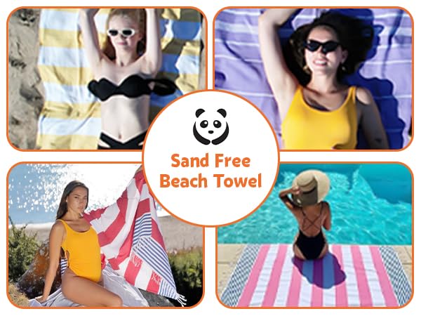 Turkish Beach Towel, Oversized 40" x 72", 100% Cotton -Light Blue | Quick Dry, Sand Resistant, Reversible, Machine Washable, Lightweight Peshtemal Towel for Beach, Pool, Travel & Spa - color: Light Blue