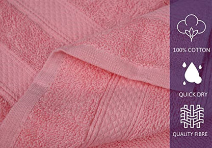 ZUPERIA Classic Hand Towels Pack of 10 (16 x 28 Inches) 100% Ring Spun Cotton Light Weight & Super Absorbent, Fast Drying Hand Towels for Bathroom, Hotels, Travel and Spa (Assorted) - size: Hand Towels, 10 Pack (16"x28")