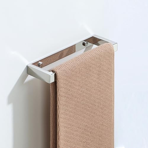 Alise Hand Towel Holder,Wall Mount Towel Bar for Bathroom,Towel Rack for Lavatory,8 Inch Towel Hanger SUS304 Stainless Steel Towel Rail,Polished Chrome - color: Polished Chrome, size: 8-Inch