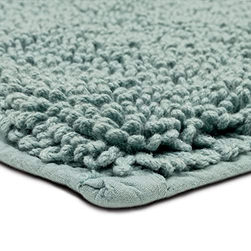 Mohawk Home Classic Cotton Ii Glacier 2' 3" x 3' 9" Bath Mat - color: Aqua Blue, size: 2'3" x 3'9" (Rectangular)
