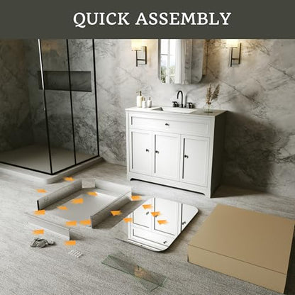 20 x 31 in Medicine Cabinet with Mirror and Side Panels, Silver | Surface or Recessed Medicine Cabinet Mirror with Storage, Adjustable Shelves, Aluminum Alloy Frame, Assembly Required - size: 20''x31''(V1)