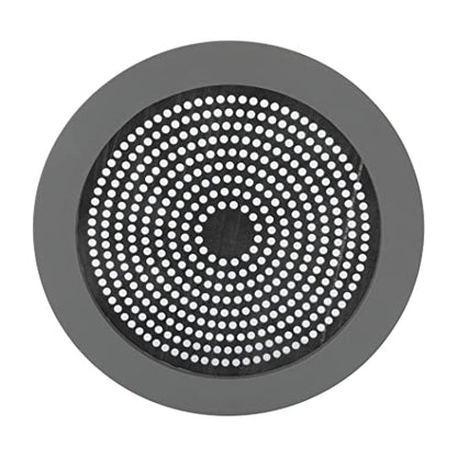 Danco 11085 Shower Drain Strainer, 5-3/4 inch, Matte Black - color: Matte Black, size: Round [Pack of 1], style: Shower