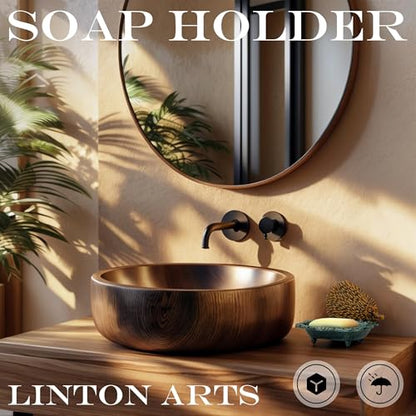 Cast Iron Hedgehog Metal Soap Dish, Cute and Durable Soap Holder, Self Draining Soap Dish with Drainage Holes Non-Slip Base for Bathroom - color: Hedgehog