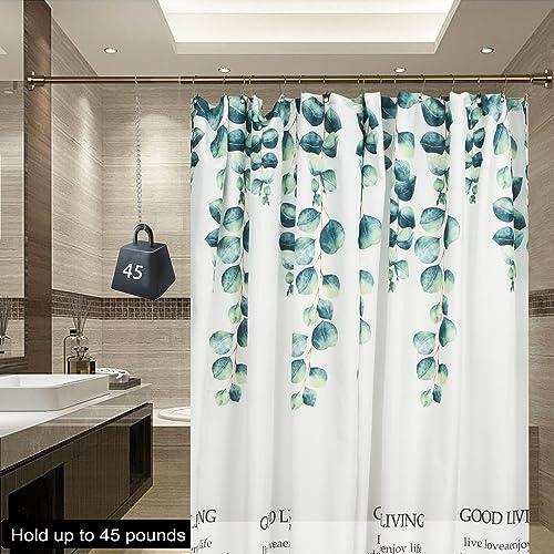 Heavy Duty Shower Rod, Adjustable Shower Curtain Rod, Expandable 47-84 Inch, Permanent Mount Shower Rod, Never Rust Stainless Steel for Window Curtain and Closet, Champagne Bronze - color: CHAMPAGNE BRONZE