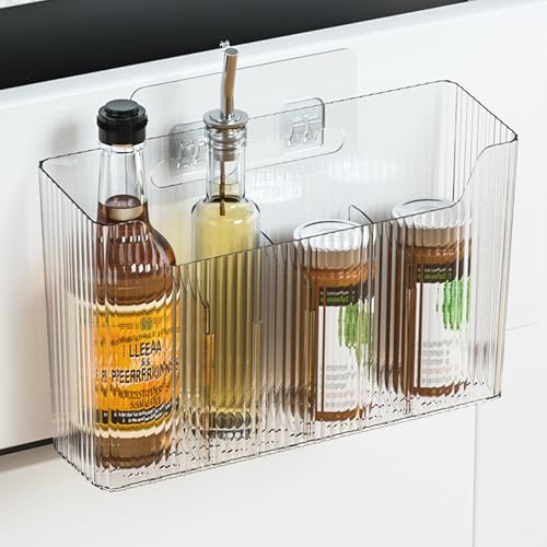 Lae Nuvole Shower Caddy Adhesive Straps, No Drilling, Clear PC, 4 Pack | 2.36x5.51 inch Waterproof replacement hooks for shower shelf, soap holder, or kitchen rack, sticks to tile, glass, marble - size: 2.36x5.51 inch
