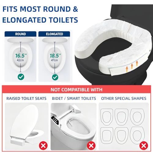 2-Inch Soft Padded Toilet Seat Riser Cushion for Seniors | Plush Top with Easy-Clean Leather Cover, Adds Comfort and Height to Low Toilets, Mobility Support - size: 2 Inch Plush