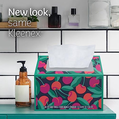Kleenex Disposable Paper Hand Towels, 6 Boxes, 60 Tissues per Box (360 Total Tissues), Packaging May Vary | 360 Total Tissues - size: 60 Towels (Pack of 6)