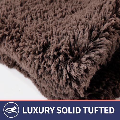 Soft Microfiber Toilet Lid Cover 17.5" x 15" Machine Washable | Solid Toilet Seat Cover Adjustable Rubber Backing Fits Most 16 -17.5" L x 14-16" W Round Oblong and Elongated Toilet Seat - color: Taupe
