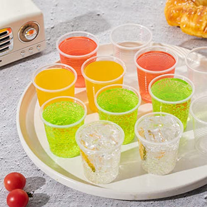 SIUQ 1500 Pack 3 oz Clear Plastic Cups, Disposable Bathroom Mouthwash Cups | Small Plastic Drinking Cup for Ice Tea, Tasting, Party, Picnic, BBQ, Travel and Event - style: 3 oz-1500pack
