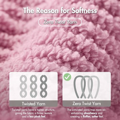 Madison Park 100% Zero Twist Cotton 6 Piece Bathroom Washcloth Set, Pink | 13" x 13" Bath Face Towels, 500 GSM Diagonal Ribbed Wash Cloths, Soft, Quick Dry, Highly Absorbent, Durable, Modern, OEKO TEX - color: Pink, size: 6 Piece Washcloth Towel Set