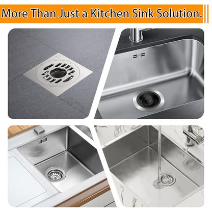 400 Pack Disposable Drain Covers for Sourdough, Ultra-Fine Mesh Sink Strainer Bags, Sourdough Drain Catcher Nets for Kitchen Sink, Food Scraps, Hair & Coffee Grounds