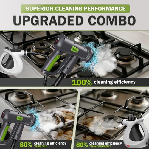 Electric Spin Scrubber Cordless, 2 Speeds Power Cleaning Brush, 150 Mins Runtime Rechargeable Shower Scrubber with 9 Replaceable Accessories for Bathroom, Tile, Grout, Kitchen, Floor, Car