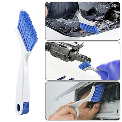 10 Pieces Cleaning Brush Small Scrub Brush, Window Door Sliding Track for Cleaning Sink Scrub, Bathroom Kitchen Edge Corner Grout, Sliding Door or Window