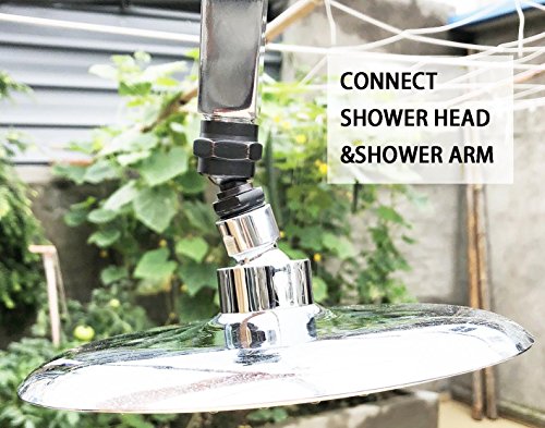 shower head Swivel ball adapter,hand shower rotate povit shower arm extension connector,ORB/oil rubbed bronze